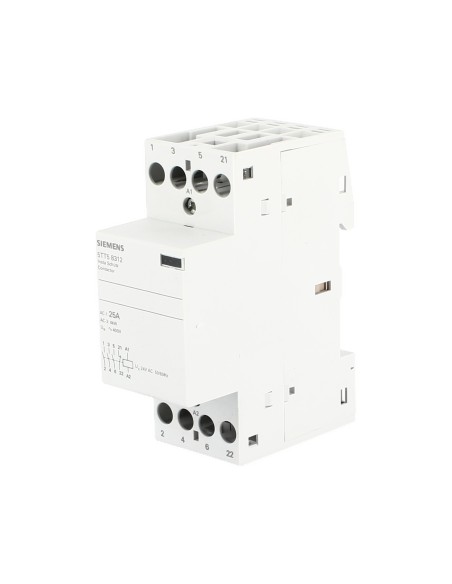 Contactor Siemens 5tt58312 25a 24vac 3na 1nc 2um acc